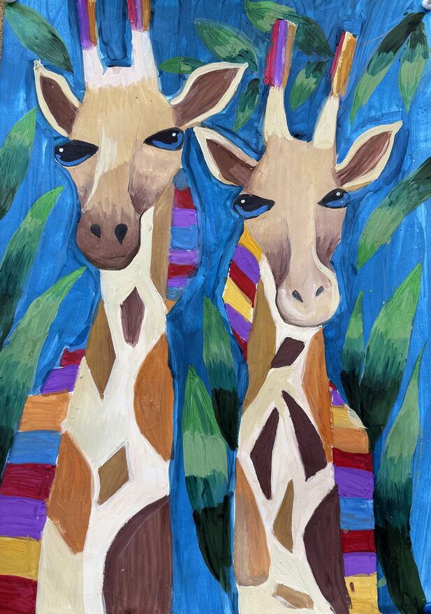 Всероссийский творческий конкурс «В мире животных»  - детский рисунок, поделка, творческая работа, категория школьники, 1 класс, дистанционный конкурс, школьный конкурс