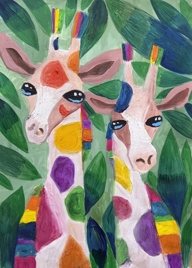 Всероссийский творческий конкурс «В мире животных»  - детский рисунок, поделка, творческая работа, категория школьники, 1 класс, дистанционный конкурс, школьный конкурс