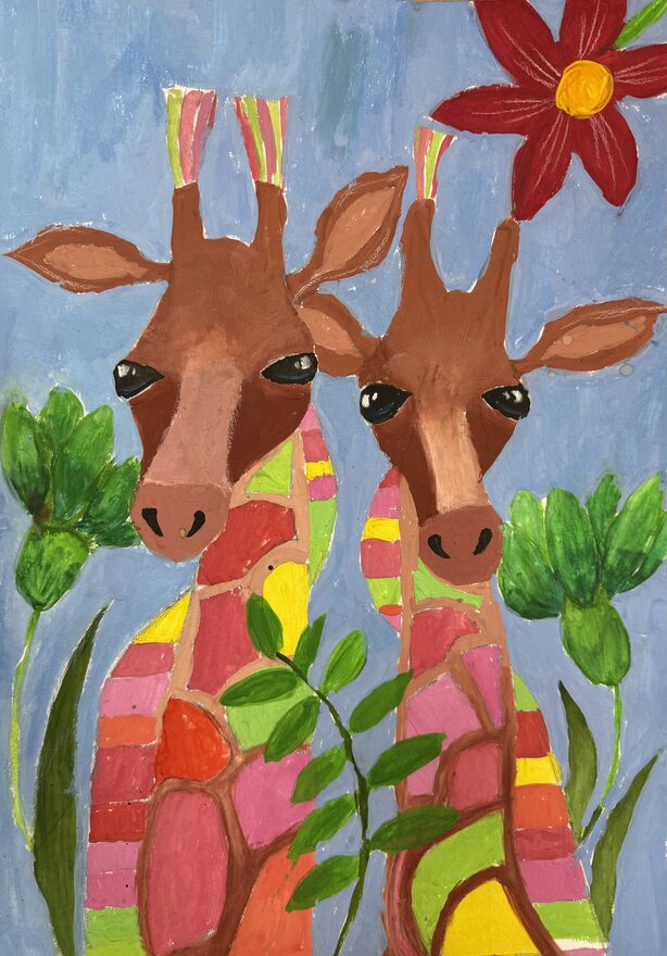 Всероссийский творческий конкурс «В мире животных»  - детский рисунок, поделка, творческая работа, категория школьники, 3 класс, дистанционный конкурс, школьный конкурс