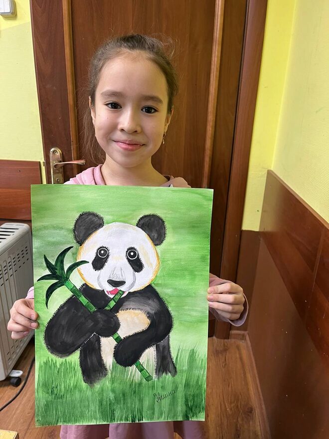 Всероссийский творческий конкурс «В мире животных»  - детский рисунок, поделка, творческая работа, категория школьники, 4 класс, дистанционный конкурс, школьный конкурс