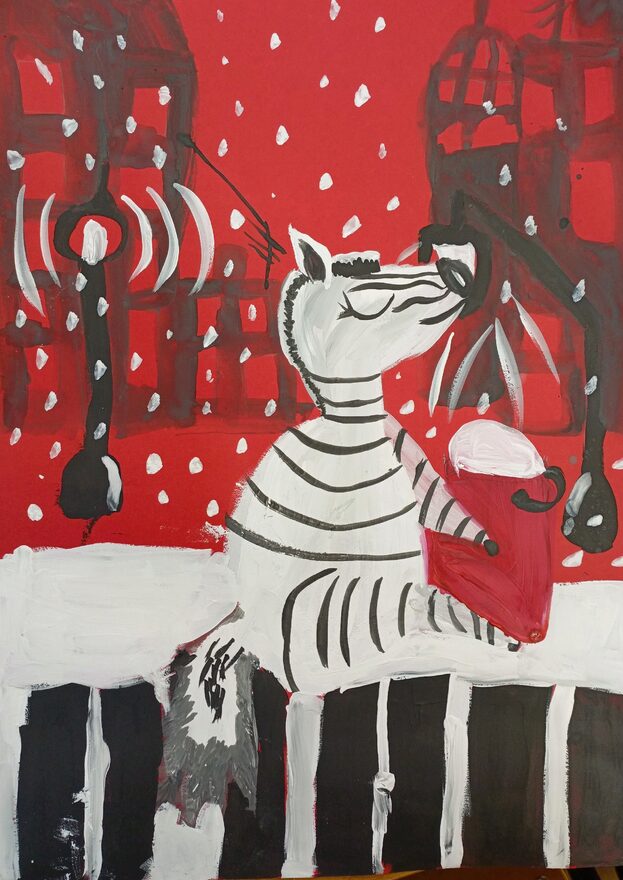 Всероссийский творческий конкурс «В мире животных»  - детский рисунок, поделка, творческая работа, категория школьники, 2 класс, дистанционный конкурс, школьный конкурс