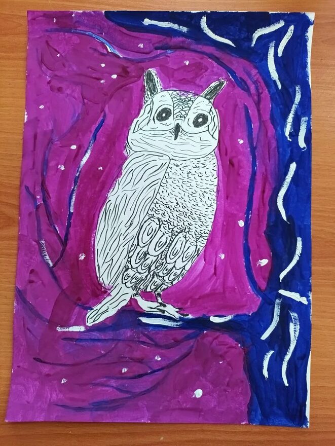 Всероссийский творческий конкурс «В мире животных»  - детский рисунок, поделка, творческая работа, категория школьники, 3 класс, дистанционный конкурс, школьный конкурс