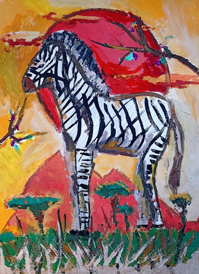 Всероссийский творческий конкурс «В мире животных»  - детский рисунок, поделка, творческая работа, категория школьники, 3 класс, дистанционный конкурс, школьный конкурс