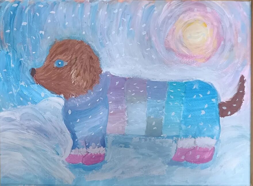 Всероссийский творческий конкурс «В мире животных»  - детский рисунок, поделка, творческая работа, категория школьники, 4 класс, дистанционный конкурс, школьный конкурс