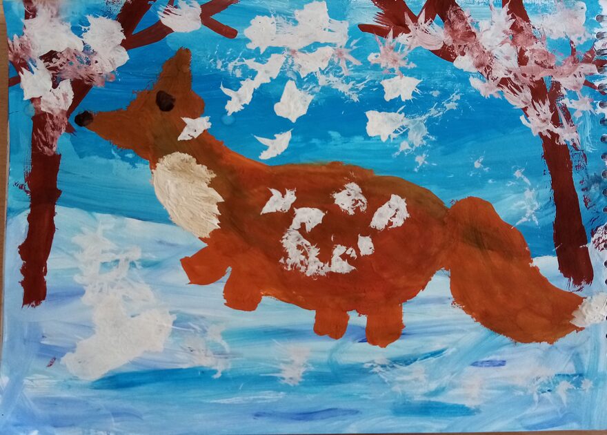 Всероссийский творческий конкурс «В мире животных»  - детский рисунок, поделка, творческая работа, категория школьники, 1 класс, дистанционный конкурс, школьный конкурс