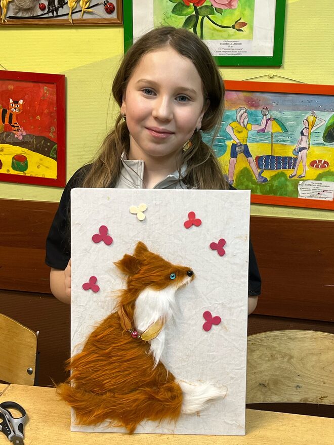 Всероссийский творческий конкурс «В мире животных»  - детский рисунок, поделка, творческая работа, категория школьники, 3 класс, дистанционный конкурс, школьный конкурс