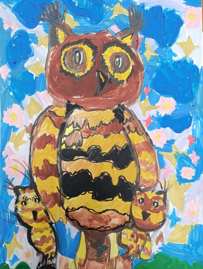 Всероссийский творческий конкурс «В мире животных»  - детский рисунок, поделка, творческая работа, категория дошкольники, детский сад, дистанционный конкурс, школьный конкурс