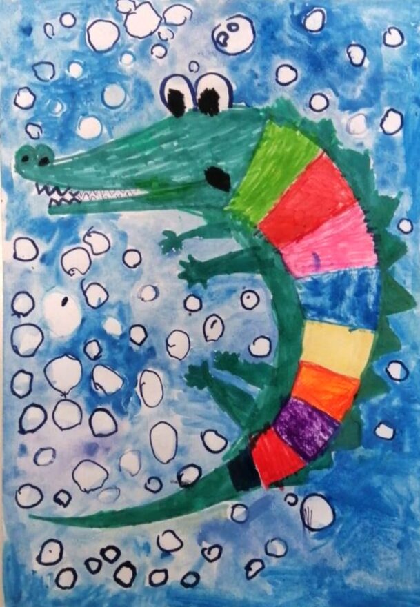 Всероссийский творческий конкурс «В мире животных»  - детский рисунок, поделка, творческая работа, категория школьники, 2 класс, дистанционный конкурс, школьный конкурс