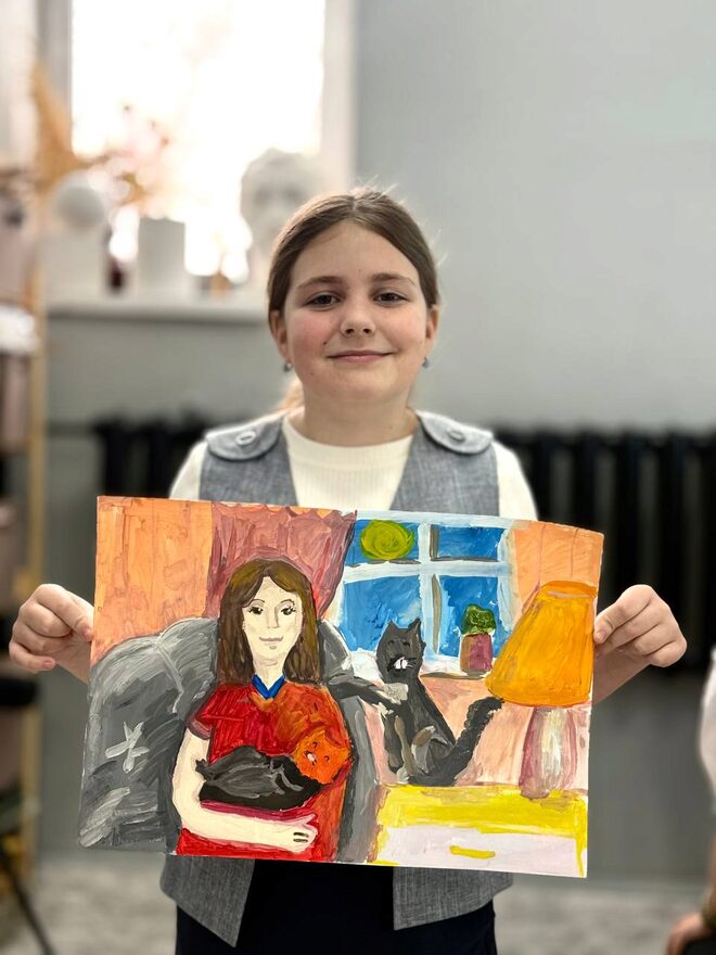 Всероссийский творческий конкурс «В мире животных»  - детский рисунок, поделка, творческая работа, категория школьники, 2 класс, дистанционный конкурс, школьный конкурс