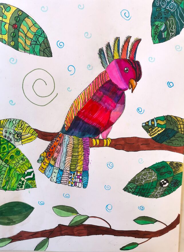 Всероссийский творческий конкурс «В мире животных»  - детский рисунок, поделка, творческая работа, категория школьники, 4 класс, дистанционный конкурс, школьный конкурс