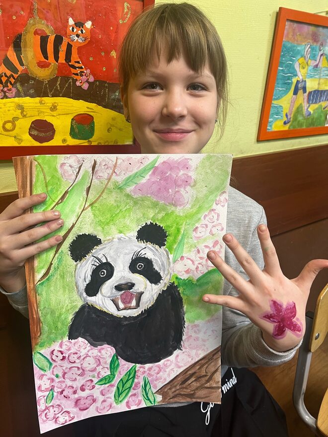 Всероссийский творческий конкурс «В мире животных»  - детский рисунок, поделка, творческая работа, категория школьники, 4 класс, дистанционный конкурс, школьный конкурс