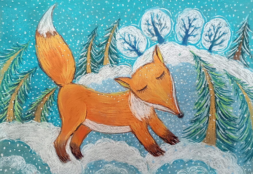 Всероссийский творческий конкурс «В мире животных»  - детский рисунок, поделка, творческая работа, категория школьники, 4 класс, дистанционный конкурс, школьный конкурс