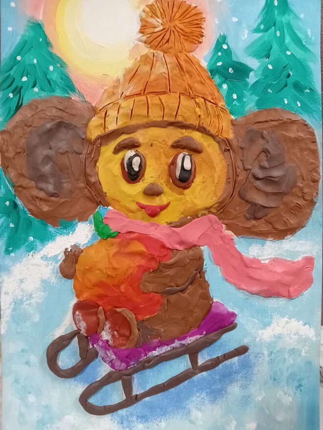 Всероссийский творческий конкурс «Любимые сказки и мультфильмы»  - детский рисунок, поделка, творческая работа, категория школьники, 1 класс, дистанционный конкурс, школьный конкурс