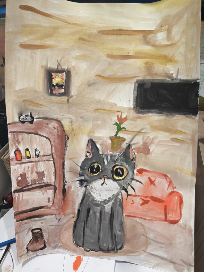 Всероссийский творческий конкурс «Любимые сказки и мультфильмы»  - детский рисунок, поделка, творческая работа, категория школьники, 4 класс, дистанционный конкурс, школьный конкурс