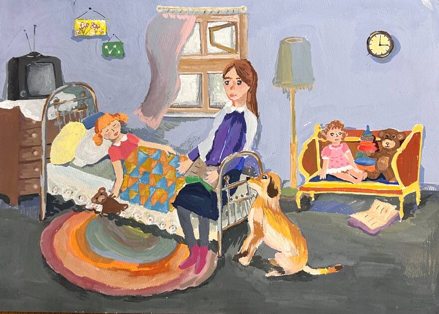 Всероссийский творческий конкурс «Любимые сказки и мультфильмы»  - детский рисунок, поделка, творческая работа, категория школьники, 7 класс, дистанционный конкурс, школьный конкурс