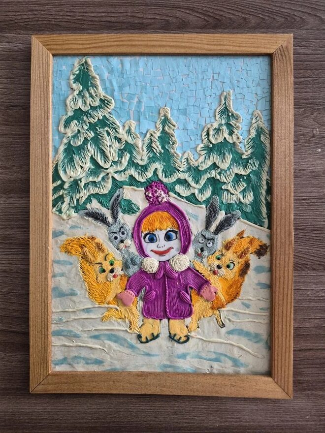 Всероссийский творческий конкурс «Любимые сказки и мультфильмы»  - детский рисунок, поделка, творческая работа, категория школьники, 7 класс, дистанционный конкурс, школьный конкурс