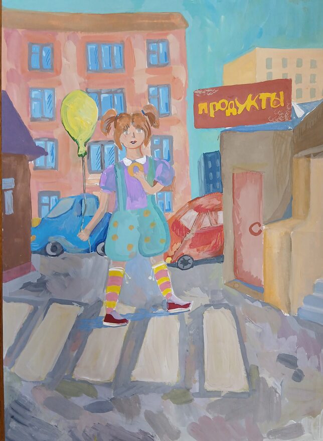 Всероссийский творческий конкурс «Любимые сказки и мультфильмы»  - детский рисунок, поделка, творческая работа, категория школьники, 7 класс, дистанционный конкурс, школьный конкурс