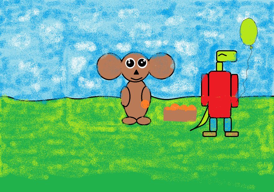 Всероссийский творческий конкурс «Любимые сказки и мультфильмы»  - детский рисунок, поделка, творческая работа, категория школьники, 5 класс, дистанционный конкурс, школьный конкурс