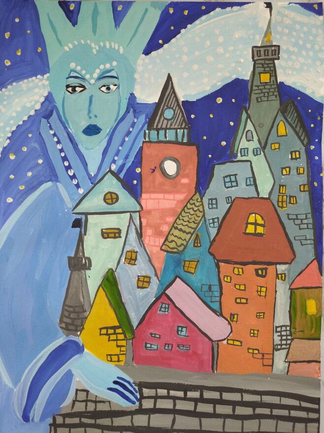 Всероссийский творческий конкурс «Любимые сказки и мультфильмы»  - детский рисунок, поделка, творческая работа, категория школьники, 6 класс, дистанционный конкурс, школьный конкурс