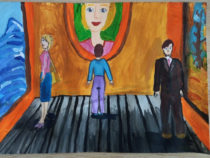 Всероссийский творческий конкурс «Любимые сказки и мультфильмы»  - детский рисунок, поделка, творческая работа, категория школьники, 4 класс, дистанционный конкурс, школьный конкурс