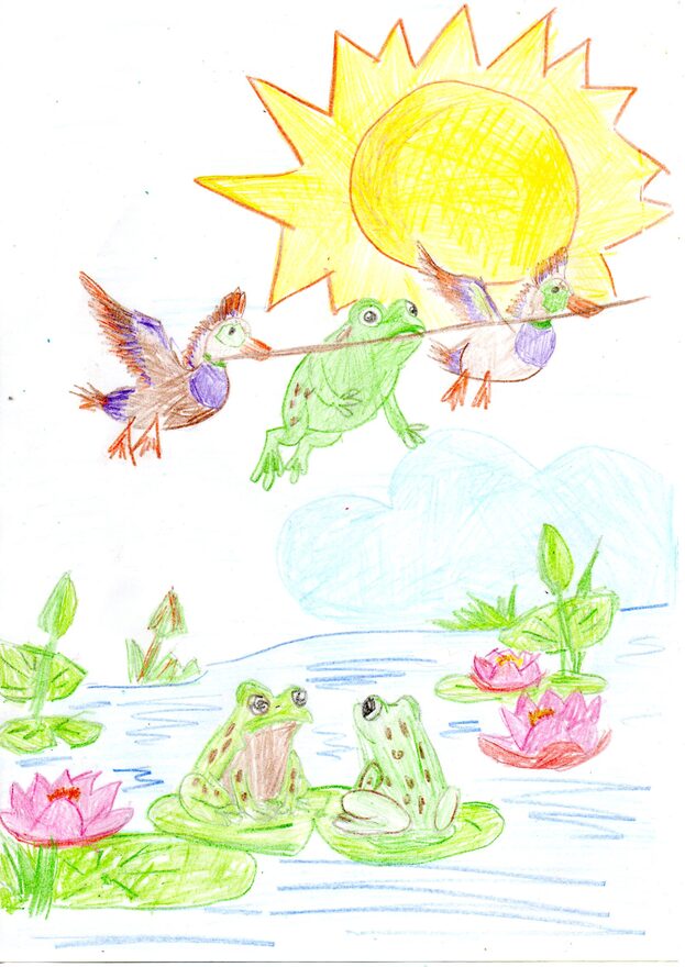 Всероссийский творческий конкурс «Любимые сказки и мультфильмы»  - детский рисунок, поделка, творческая работа, категория дошкольники, детский сад, дистанционный конкурс, школьный конкурс