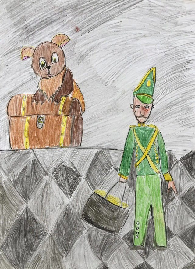 Всероссийский творческий конкурс «Любимые сказки и мультфильмы»  - детский рисунок, поделка, творческая работа, категория школьники, 2 класс, дистанционный конкурс, школьный конкурс