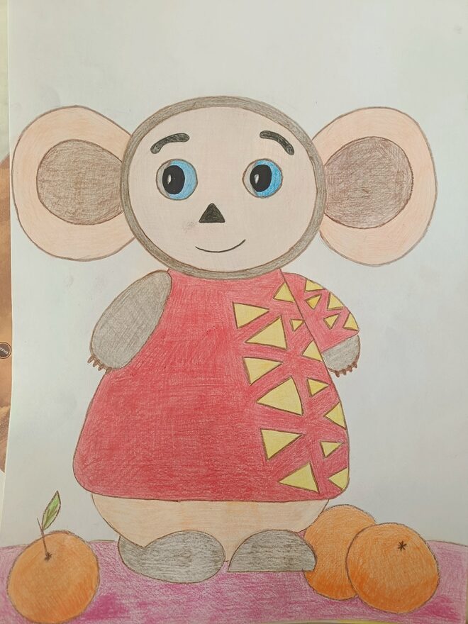 Всероссийский творческий конкурс «Любимые сказки и мультфильмы»  - детский рисунок, поделка, творческая работа, категория школьники, 3 класс, дистанционный конкурс, школьный конкурс