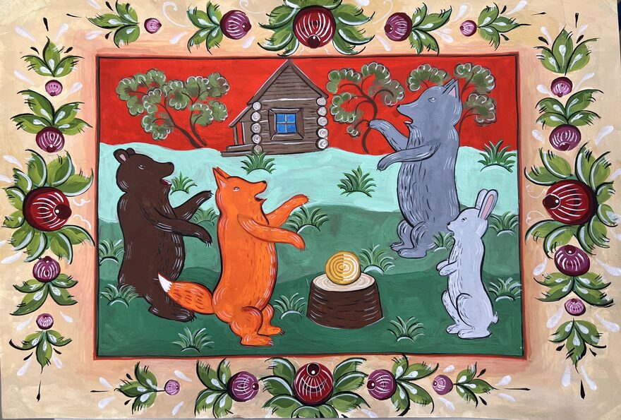 Всероссийский творческий конкурс «Любимые сказки и мультфильмы»  - детский рисунок, поделка, творческая работа, категория школьники, 8 класс, дистанционный конкурс, школьный конкурс