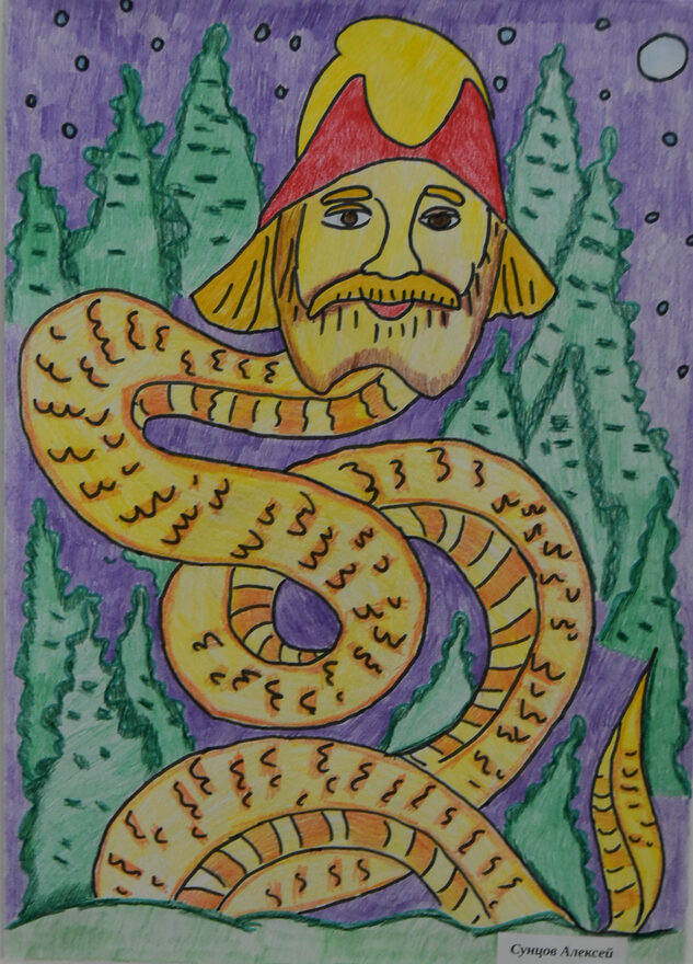 Всероссийский творческий конкурс «Любимые сказки и мультфильмы»  - детский рисунок, поделка, творческая работа, категория школьники, 8 класс, дистанционный конкурс, школьный конкурс