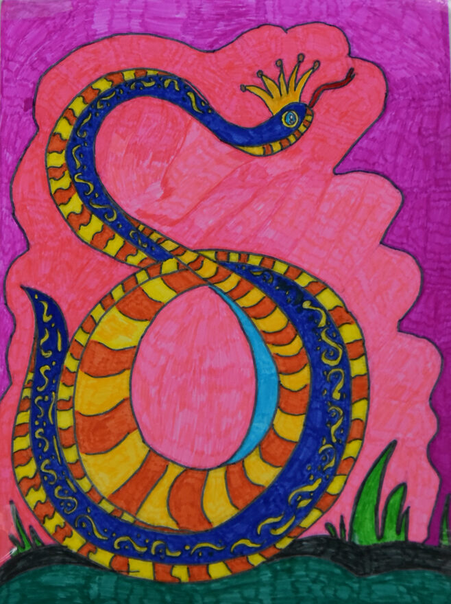 Всероссийский творческий конкурс «Любимые сказки и мультфильмы»  - детский рисунок, поделка, творческая работа, категория школьники, 8 класс, дистанционный конкурс, школьный конкурс