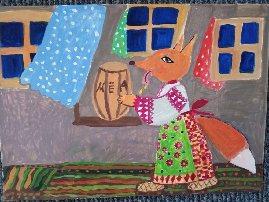 Всероссийский творческий конкурс «Любимые сказки и мультфильмы»  - детский рисунок, поделка, творческая работа, категория школьники, 2 класс, дистанционный конкурс, школьный конкурс