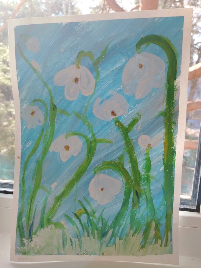 Всероссийский творческий конкурс «Красавица весна»  - детский рисунок, поделка, творческая работа, категория школьники, 2 класс, дистанционный конкурс, школьный конкурс