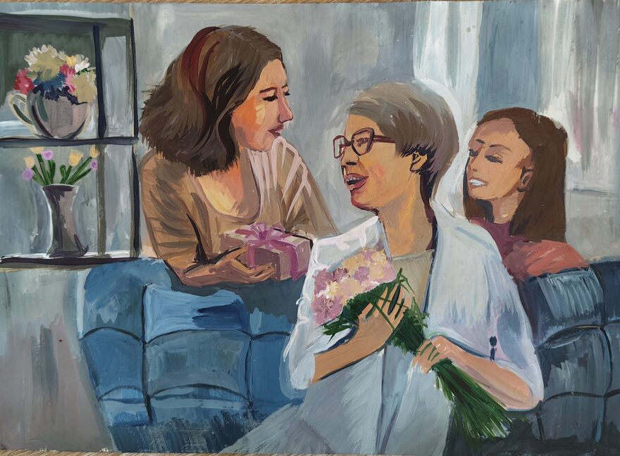 Всероссийский творческий конкурс «Красавица весна»  - детский рисунок, поделка, творческая работа, категория школьники, 4 класс, дистанционный конкурс, школьный конкурс