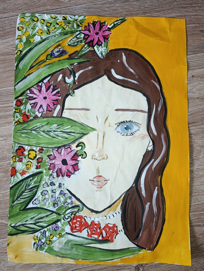 Всероссийский творческий конкурс «Красавица весна»  - детский рисунок, поделка, творческая работа, категория школьники, 5 класс, дистанционный конкурс, школьный конкурс