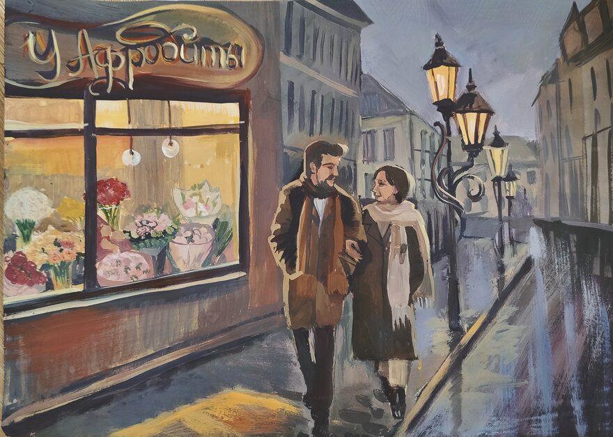 Всероссийский творческий конкурс «Красавица весна»  - детский рисунок, поделка, творческая работа, категория школьники, 6 класс, дистанционный конкурс, школьный конкурс