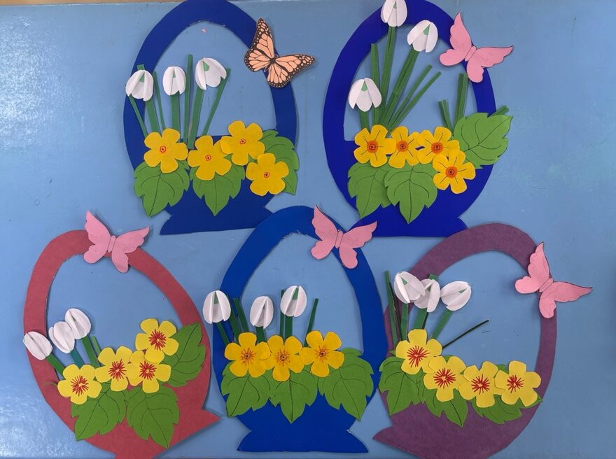 Всероссийский творческий конкурс «Красавица весна»  - детский рисунок, поделка, творческая работа, категория школьники, 1 класс, дистанционный конкурс, школьный конкурс