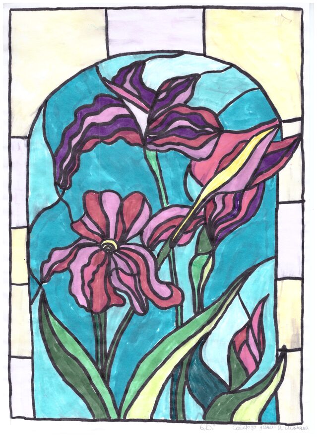 Всероссийский творческий конкурс «Красавица весна»  - детский рисунок, поделка, творческая работа, категория школьники, 6 класс, дистанционный конкурс, школьный конкурс