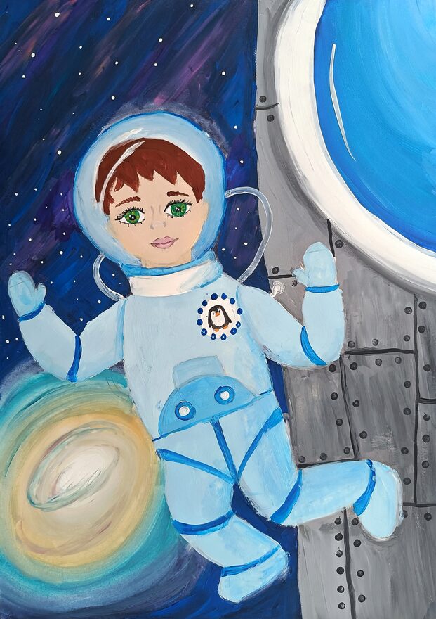 Всероссийский творческий конкурс «Тайны далёких планет»  - детский рисунок, поделка, творческая работа, категория школьники, 5 класс, дистанционный конкурс, школьный конкурс