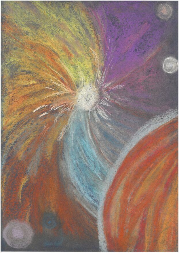 Всероссийский творческий конкурс «Тайны далёких планет»  - детский рисунок, поделка, творческая работа, категория школьники, 3 класс, дистанционный конкурс, школьный конкурс