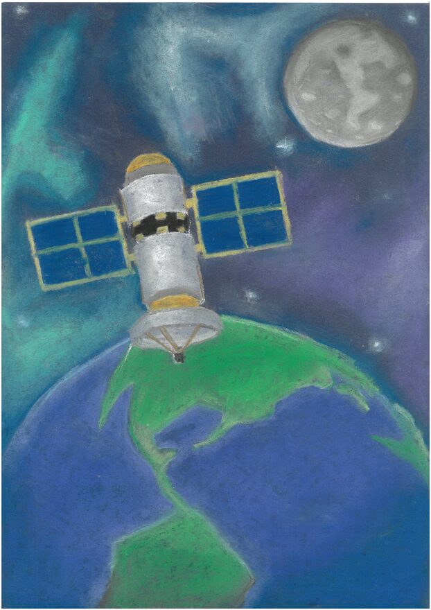 Всероссийский творческий конкурс «Тайны далёких планет»  - детский рисунок, поделка, творческая работа, категория школьники, 8 класс, дистанционный конкурс, школьный конкурс