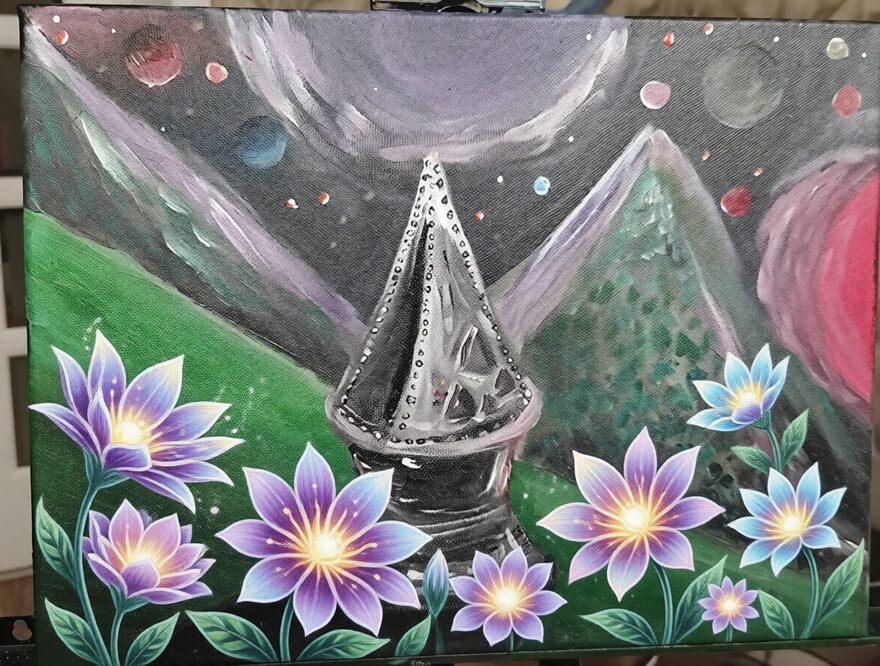 Всероссийский творческий конкурс «Тайны далёких планет»  - детский рисунок, поделка, творческая работа, категория школьники, 5 класс, дистанционный конкурс, школьный конкурс