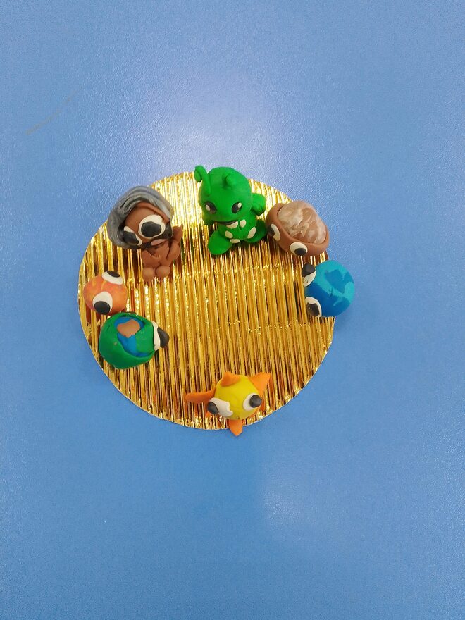 Всероссийский творческий конкурс «Тайны далёких планет»  - детский рисунок, поделка, творческая работа, категория школьники, 1 класс, дистанционный конкурс, школьный конкурс