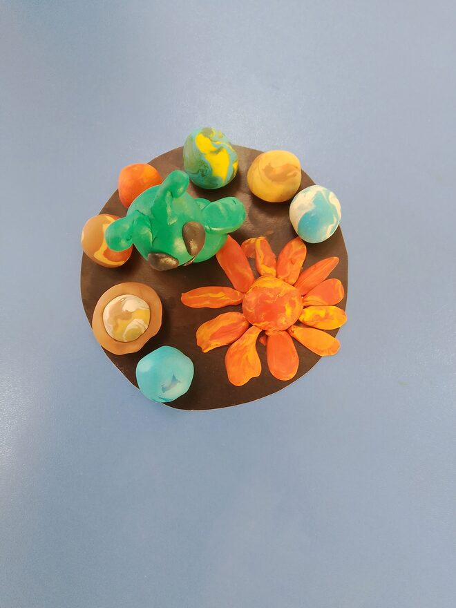 Всероссийский творческий конкурс «Тайны далёких планет»  - детский рисунок, поделка, творческая работа, категория школьники, 2 класс, дистанционный конкурс, школьный конкурс