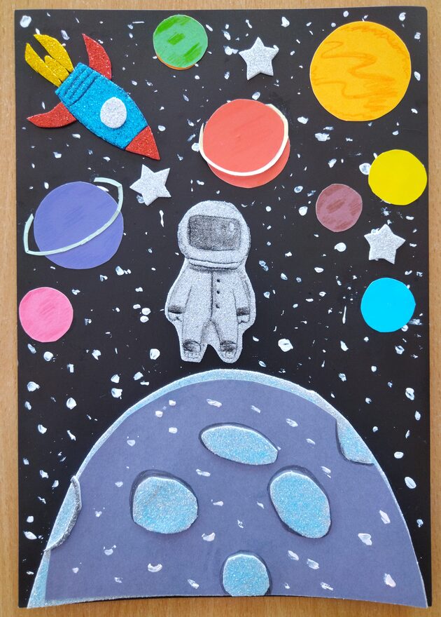 Всероссийский творческий конкурс «Тайны далёких планет»  - детский рисунок, поделка, творческая работа, категория дошкольники, детский сад, дистанционный конкурс, школьный конкурс