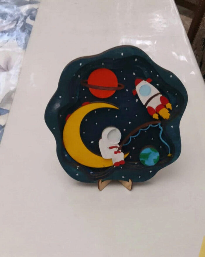 Всероссийский творческий конкурс «Тайны далёких планет»  - детский рисунок, поделка, творческая работа, категория школьники, 3 класс, дистанционный конкурс, школьный конкурс