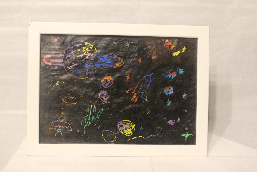 Всероссийский творческий конкурс «Тайны далёких планет»  - детский рисунок, поделка, творческая работа, категория дошкольники, детский сад, дистанционный конкурс, школьный конкурс