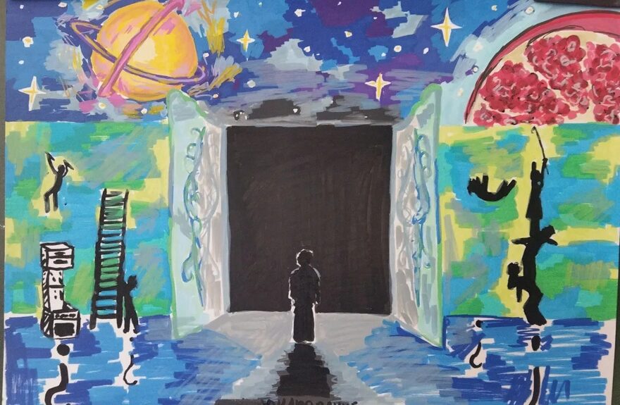 Всероссийский творческий конкурс «Тайны далёких планет»  - детский рисунок, поделка, творческая работа, категория школьники, 7 класс, дистанционный конкурс, школьный конкурс