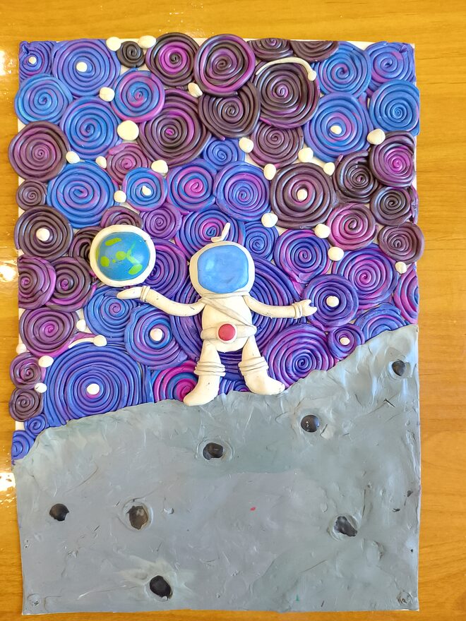 Всероссийский творческий конкурс «Тайны далёких планет»  - детский рисунок, поделка, творческая работа, категория школьники, 7 класс, дистанционный конкурс, школьный конкурс