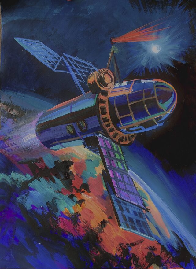 Всероссийский творческий конкурс «Тайны далёких планет»  - детский рисунок, поделка, творческая работа, категория школьники, 2 класс, дистанционный конкурс, школьный конкурс