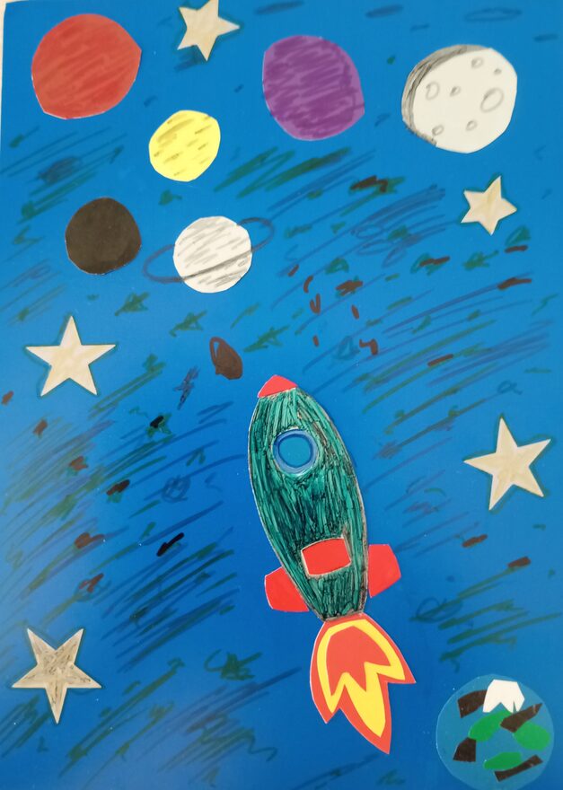 Всероссийский творческий конкурс «Тайны далёких планет»  - детский рисунок, поделка, творческая работа, категория дошкольники, детский сад, дистанционный конкурс, школьный конкурс